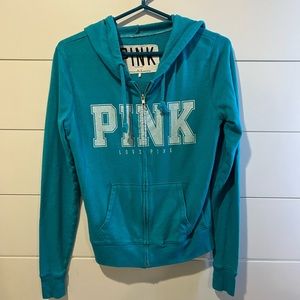 VS PINK zip-up hoodie